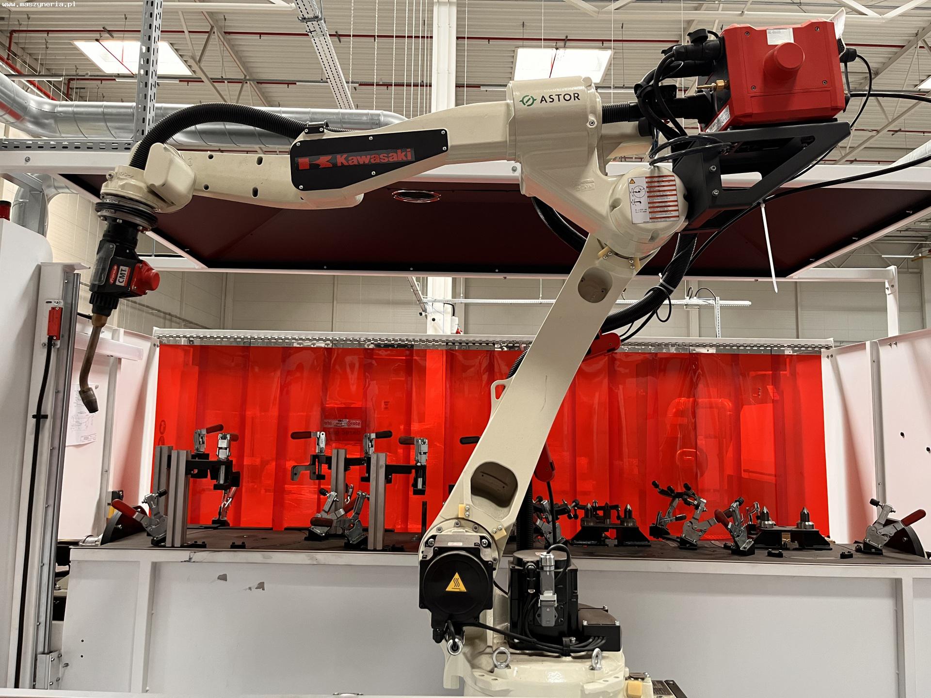 Stazione di saldatura robotizzata KAWASAKI BA006L-A in vendita - foto 1